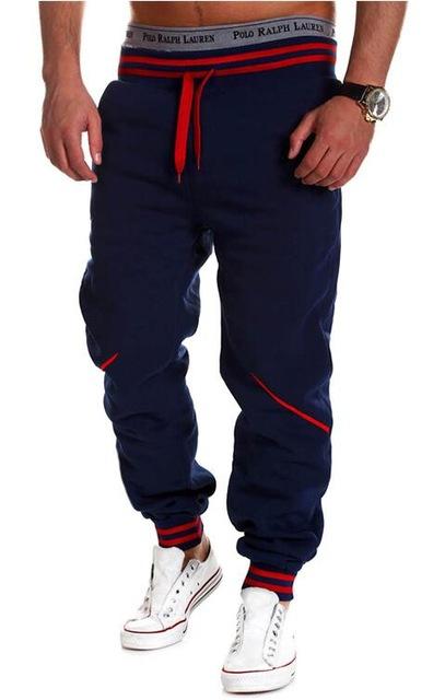 Pantaloni jogger hip hop harem Valstrend in tessuto comodo con elastico in vita e polsini, stile casual e urbano.