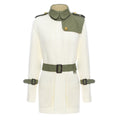 Cappotto trenchino donna a maglia con lacci, stile classico e moderno, in tessuto tricot, marchio Valstrend shop.