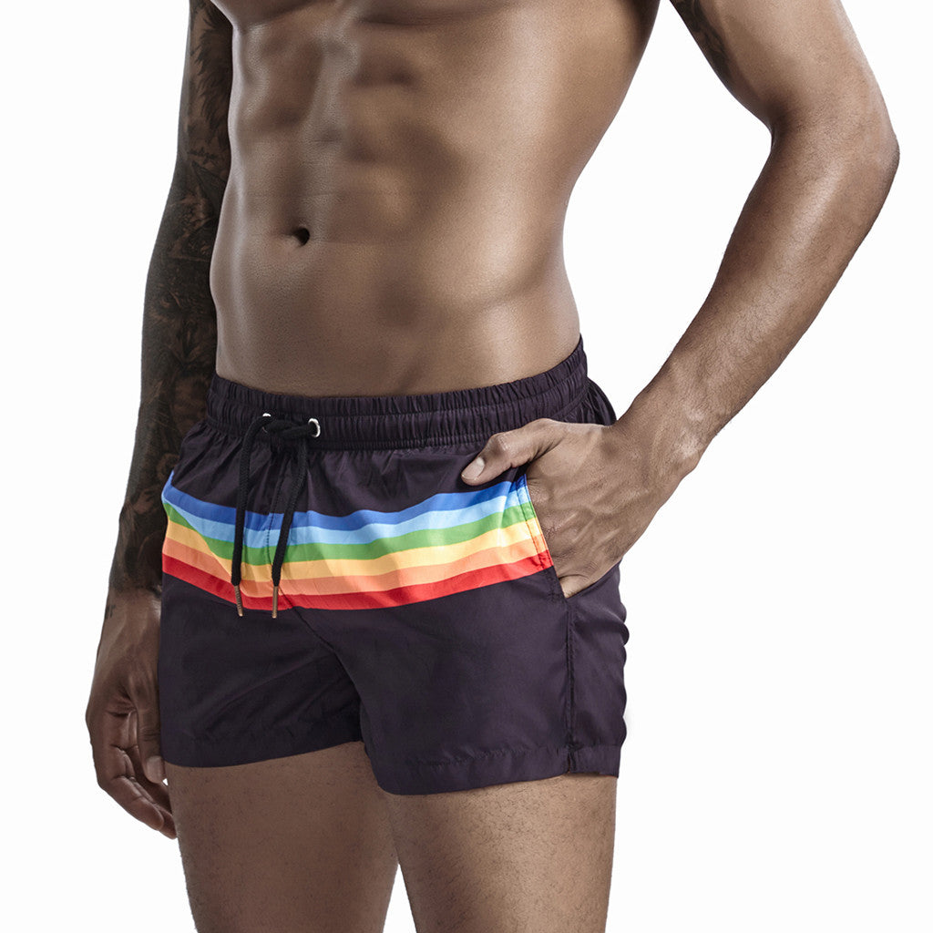 Shorts da uomo sportivi per il tempo libero, marca Valstrend, in tessuto leggero con elastico in vita, ideali per casa e attività sportive