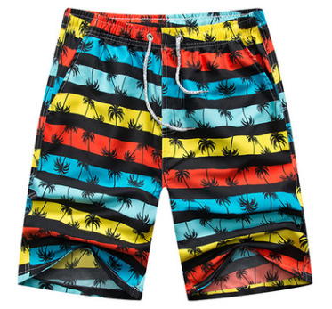 Pantaloncini da mare quick dry Valstrend shop con stampa colorata, tessuto leggero e rapido asciugatura, ideali per spiaggia e relax