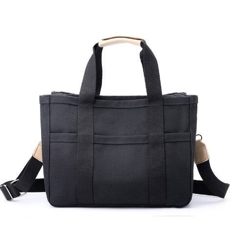 Borsa da donna in tela spessa Valstrend, multifunzionale, con manici robusti e spazio per oggetti personali, stile elegante e pratico