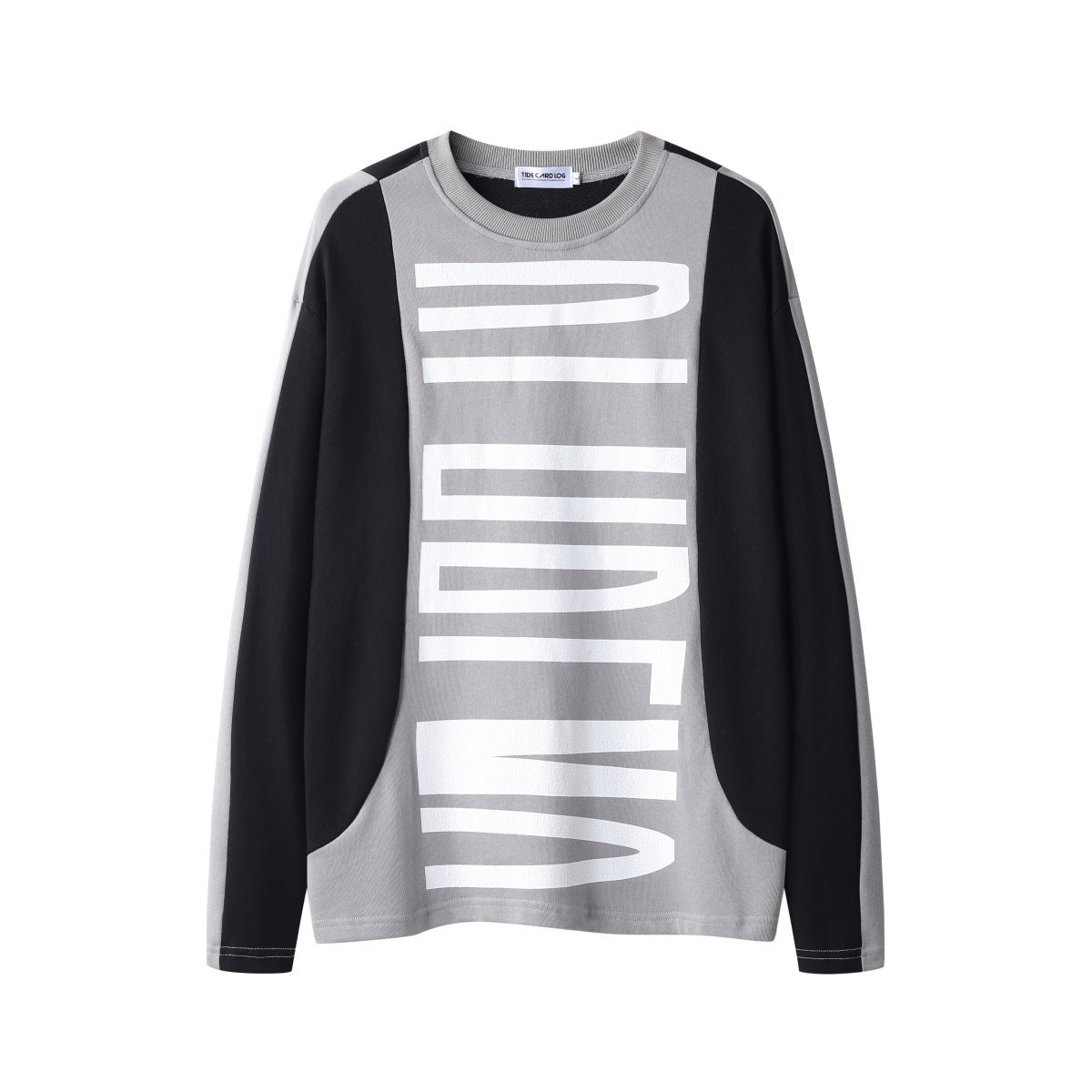Maglione largo da coppia Valstrend, a manica lunga, in tessuto morbido, indossato da due persone, stile casual e confortevole