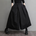 Men's And Women's Neutral Autumn High Waist Slimming Irregular Niche Japanese Loose Wide Leg Pants