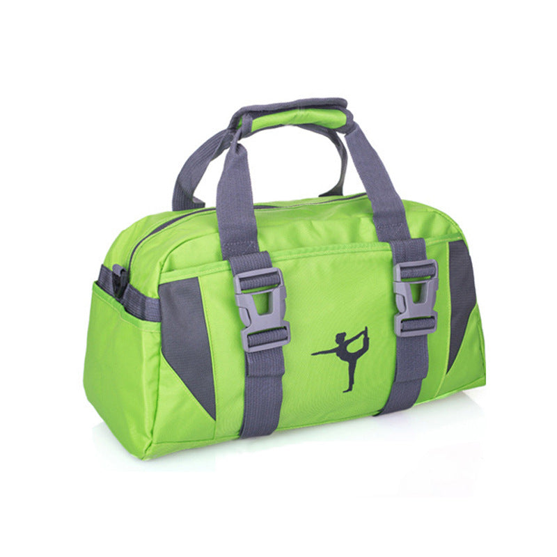 Borsa yoga e palestra Valstrend in tessuto resistente, con scomparti spaziosi e tracolla regolabile, ideale per allenamenti.