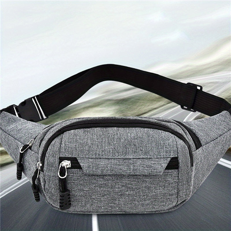 Borsa a tracolla casual Valstrend, tasca a vita semplice, ideale per outdoor, campeggio e escursioni, in tessuto resistente.