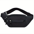 Borsa a tracolla casual Valstrend, tasca cintura sportiva semplice, ideale per campeggio e escursioni all'aperto.
