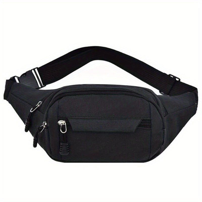 Borsa a tracolla casual Valstrend, tasca cintura sportiva semplice, ideale per campeggio e escursioni all'aperto.