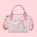 Cartoon Handbag, Cute Anime Crossbody Bag, Melody Kuromi Cinnamoroll Hello Kitty PU Shoulder Bag