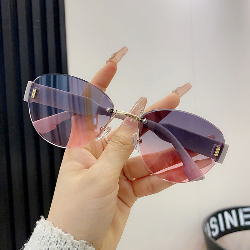 1PC Women's Fashion Retro Glasses Plastic Frame Anti-Reflective Lens Decorative Ordinary Eyewear for Street Snap and Travel