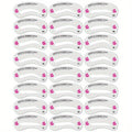 Set di 24 stencil per sopracciglia Valstrend, kit di modellatura per trucco e bellezza, con stencil per definizione sopracciglia.