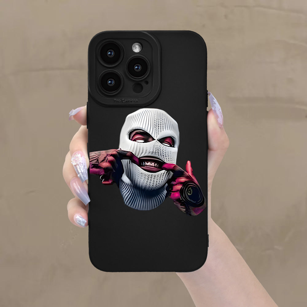 Custodia per iPhone Valstrend con motivo a cappuccio, resistente agli urti, con finitura opaca, compatibile con iPhone 11-15 e altri modelli.