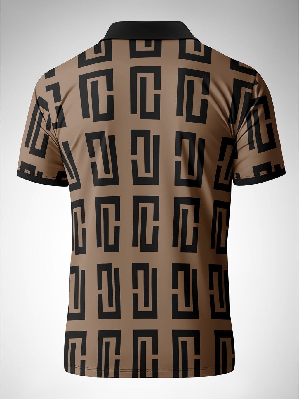 Camicia da uomo Valstrend con stampa geometrica 3D, tessuto traspirante in poliestere, ideale per attività outdoor e festival.