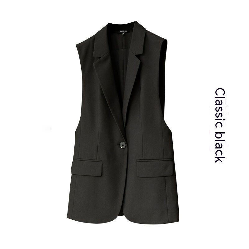 Simple Women's Business Suit Vest