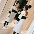 Vestito morbido in ciniglia per l'allattamento di Valstrend Shop, con apertura facile per l'allattamento e comodo design.