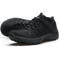 Ultralight black canvas training shoes