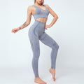 Leggings da fitness a vita alta, elasticizzati e a rapido asciugamento, marca Valstrend, ideali per allenamento e sport.