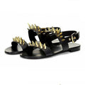 Sandali da uomo Valstrend in vera pelle, stile Rome Rock, ideali per l'estate, con design alla moda e comfort.