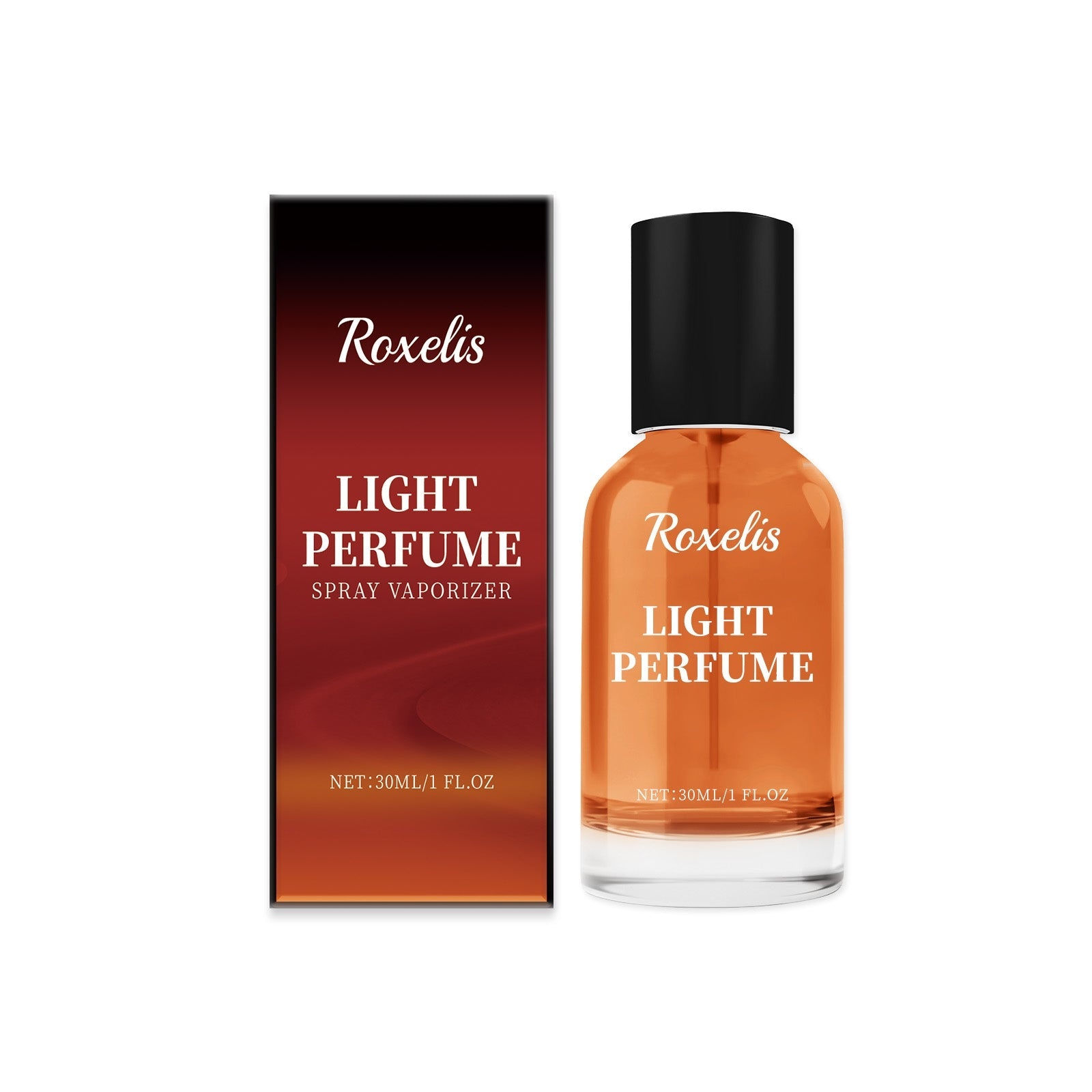 Profumo Eau De Toilette Valstrend Shop con bottiglia elegante e spray, display su sfondo neutro, dettagli del flacone visibili.