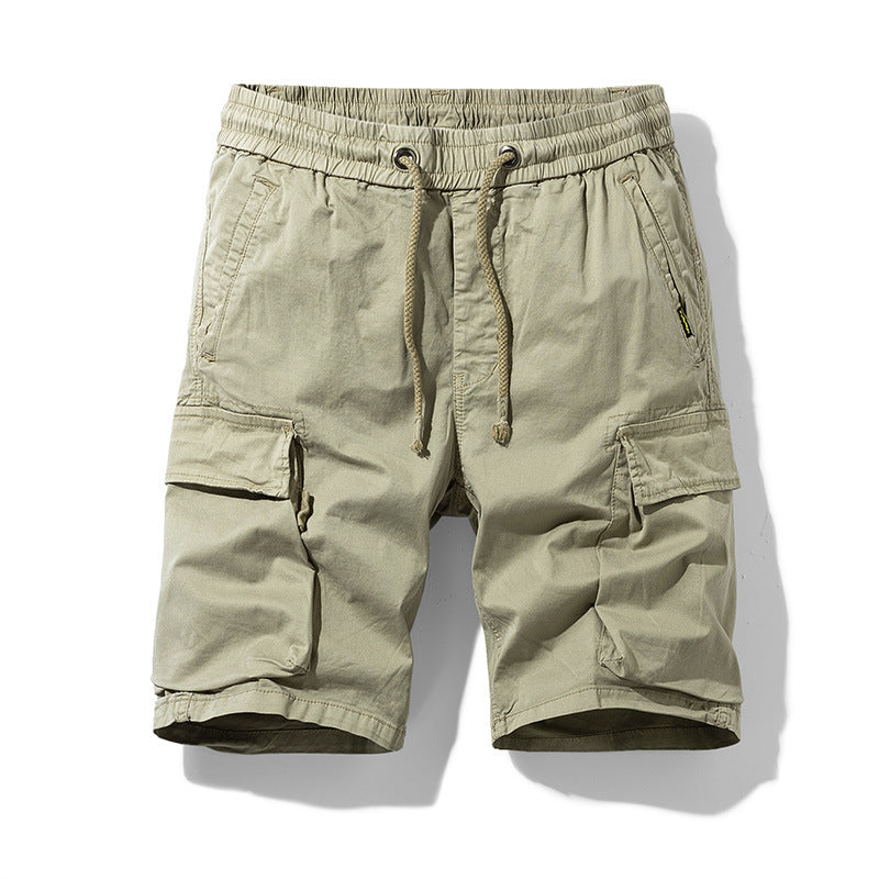 Pantaloni cargo corti da uomo Valstrend, stile loose e casual, pantaloni alla moda in stile coreano, abbigliamento estivo.