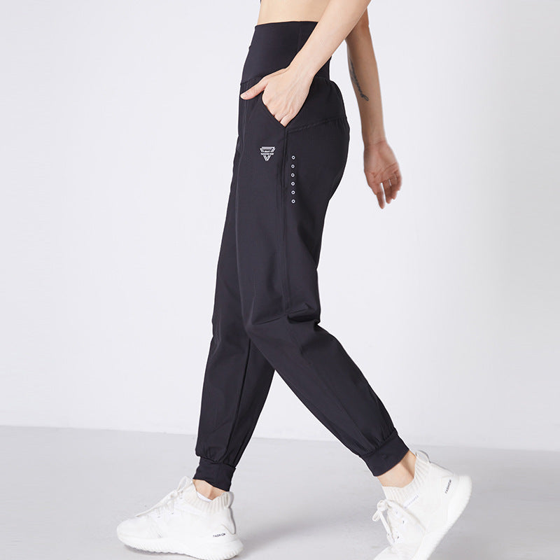 Pantaloni casual da allenamento Valstrend con lacci alla caviglia, traspiranti e comodi per esercizi e uso quotidiano.