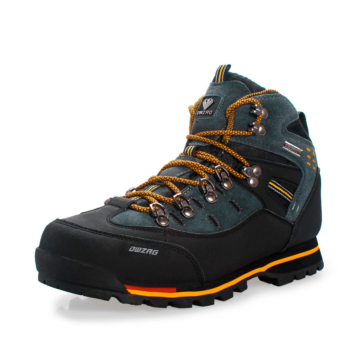 Scarpe da trekking alte da esterno Valstrend, scarponi da arrampicata e viaggio con suola robusta e tomaia resistente all'usura.