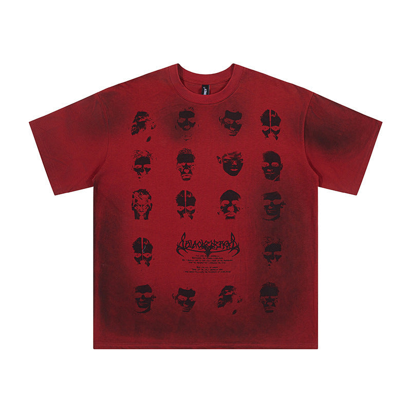 T-shirt casual moda Valstrend per uomo e donna, stile trendy e confortevole, in tessuto morbido e adatto a ogni occasione.