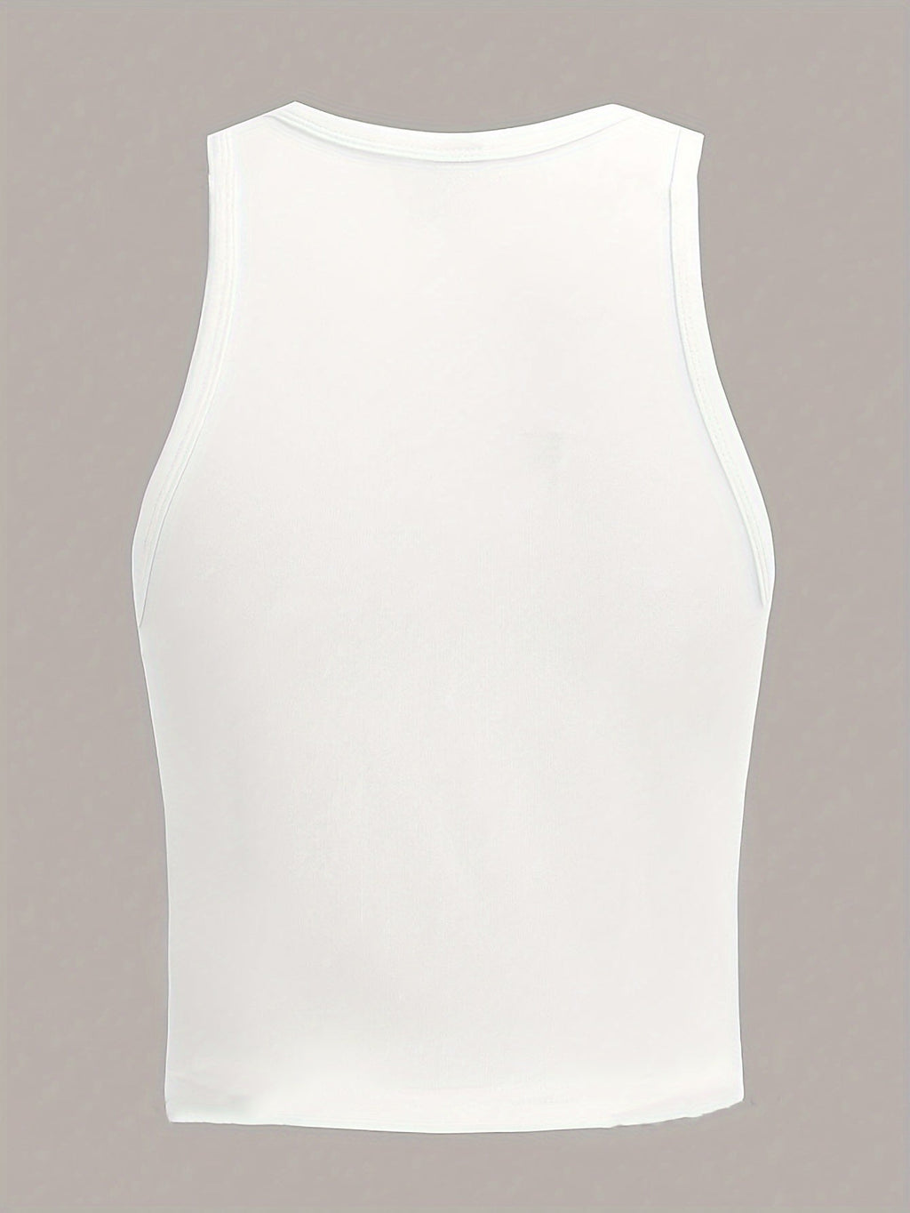 Canotta senza maniche con stampa di teschio, maglietta casual estiva per donna, marca Valstrend shop.