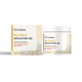 Gel esfoliante e ringiovanente al riso Valstrend, crema viso naturale per rinnovare e levigare la pelle del viso
