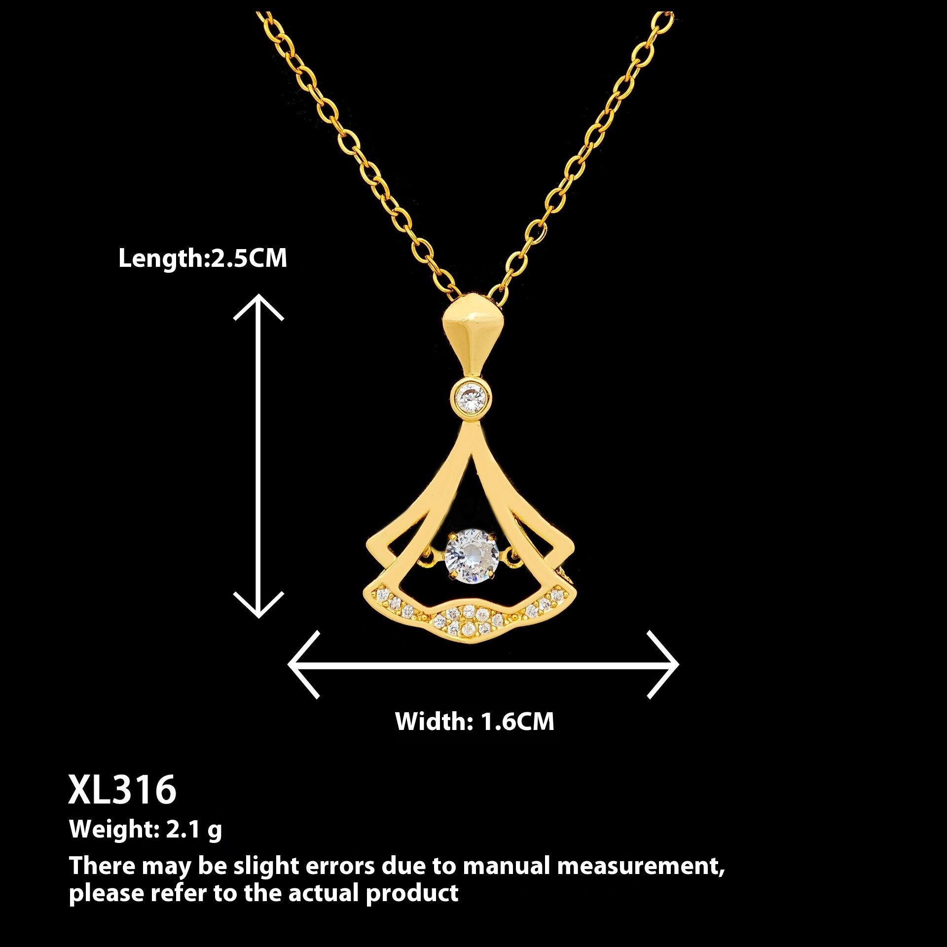 Collana a catena per clavicle in stile Coldness, con design elegante e minimalista, indossata sul collo femminile, di marca Valstrend.
