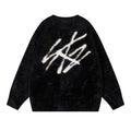 Mink-like Knitwear Men's Crew Neck Casual Pullover Sweater