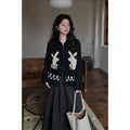 Women's Wool Cardigan Spring Autumn Knitwear Outer Wear Soft