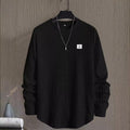 Men's Letter Collage Chest Casual Sweatshirt