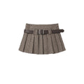 American Sweet Hot Girl Korean Style Tartan Skirt