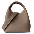 Borsa a secchiello donna Valstrend, tracolla color block versatile, con manici e dettagli in diversi colori, stile casual elegante