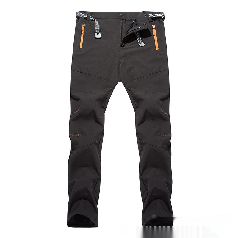 Outdoor Stretch Breathable And Loose Plus Size Climbing Pants Men