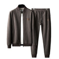 Completo sportivo da uomo Valstrend, abbigliamento casual di grandi dimensioni, tessuto di alta qualità, stile sportivo e moderno