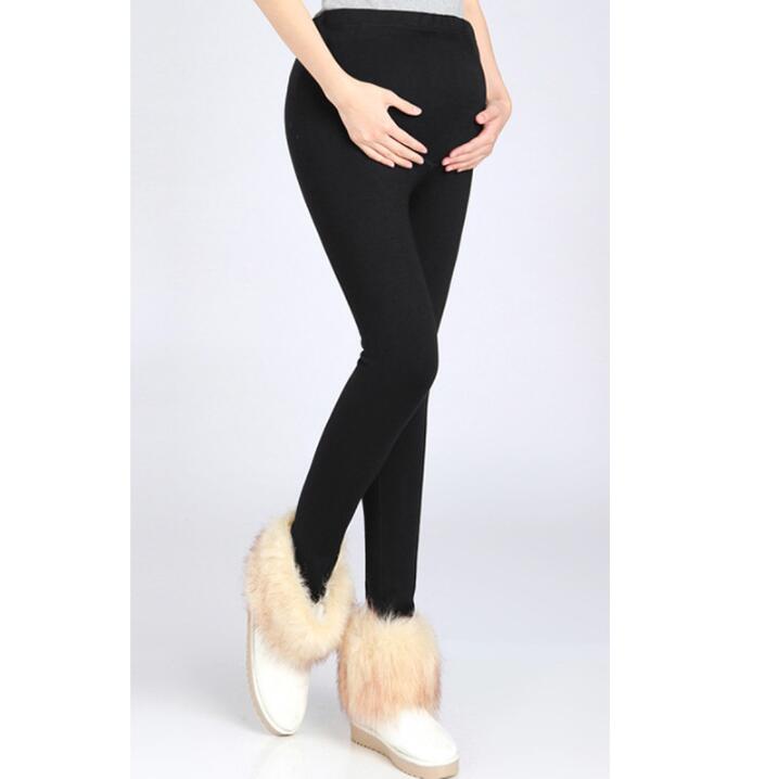 Pantaloni in velluto caldo per donne in gravidanza, pantaloni spessi e morbidi in cotone, ideali per inverno, marca Valstrend.