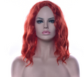 Cappello nero corto con capelli ricci, parrucca in seta ad alta temperatura, copricapo per cosplay, marca Valstrend shop