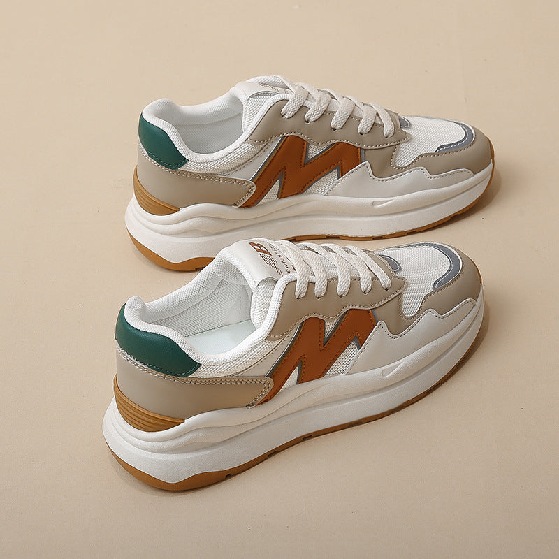 Scarpe platform stile coreano Valstrend, scarpa da passeggio quotidiana con design casual e suola alta in stile Cortez.
