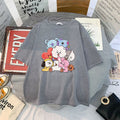 T-shirt donna stampata Valstrend, casual manica corta, top estivo con design alla moda e stampa colorata, stile cool girl.