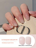 Ice Transparent Nude Color Gel Nail Polish All-match