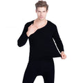 Maglia da uomo Valstrend in velluto spesso con collo rotondo, stile caldo e morbido, ideale per l'inverno.