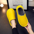 Scarpe da casa in pelle autentica con fondo spesso e antiscivolo, calde e confortevoli, di marca Valstrend.
