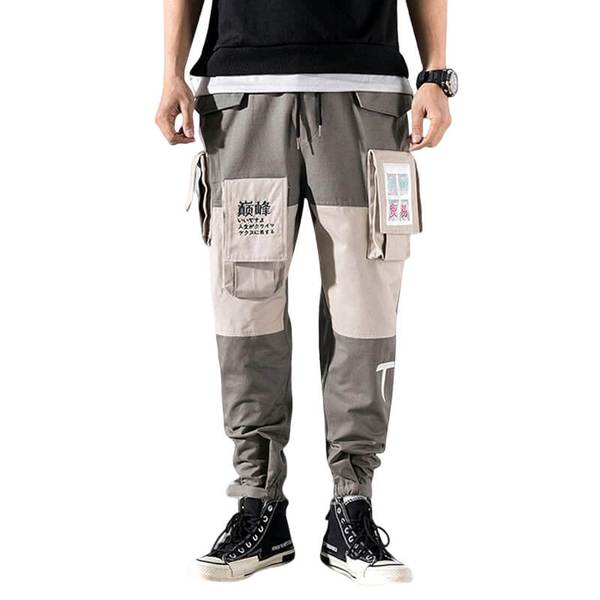 Pantaloni a banda larga Harlan di Valstrend Shop, stile casual con taglio comodo e dettagli moderni, visibili in prima piano.