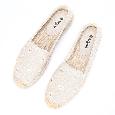 Scarpe da donna Valstrend con suola spessa, tomaia in canvas traspirante e design comodo e alla moda.