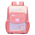 Zainetto per ragazza Valstrend con protezione spinale e riduzione del carico, design ergonomico e colore rosa.