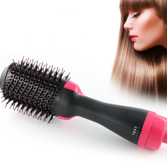 Spazzola elettrica multifunzionale Valstrend per asciugare, lisciare e arricciare i capelli con tecnologia a un passo