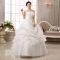 Vestito da sposa primaverile-estivo Valstrend, abito da sposa slim con pizzo per donne coreane, taglia 2021 primavera-autunno