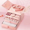 Set di rossetti natalizi per ragazze Valstrend, cosmetici e kit di bellezza in confezione regalo natalizia.