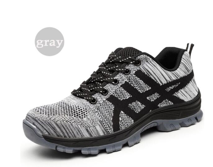 Scarpe da uomo Valstrend in rete traspirante per l'estate, leggere e resistenti, ideali per il lavoro e il comfort estivo.